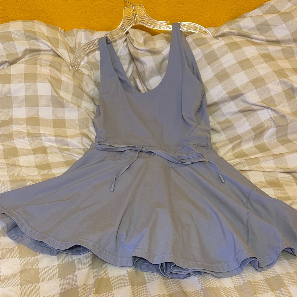 Country Blue Twirl Dress